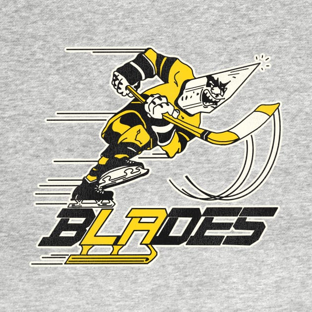 Defunct LA Blades Hockey Team Hockey TShirt TeePublic